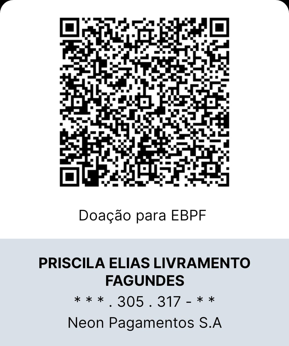 QR Code Pix para doação voluntária